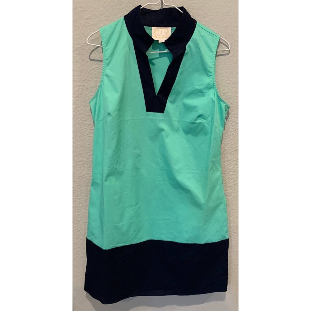 Sail To Sable Collection Color Block Shift Dress … - image 4